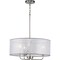 Progress Lighting Riley Collection Brushed Nickel Three-Light Pendant P500243-009 - alternate 2
